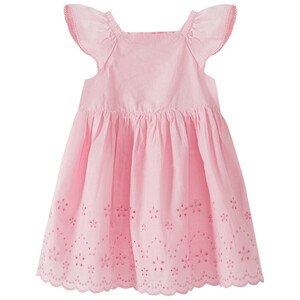 Baby Kleid aus Bio-Baumwolle ROSA