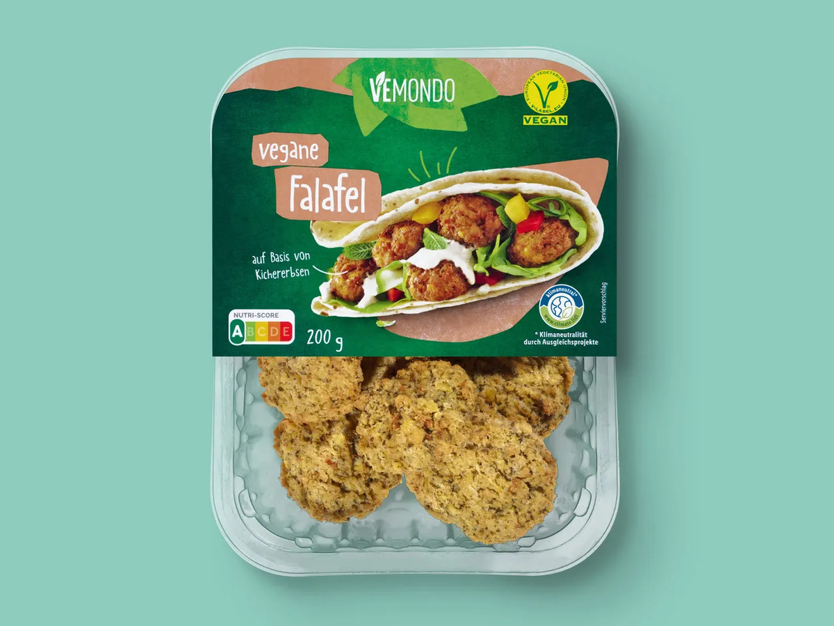 Vemondo Vegane Falafel, 200 g von Lidl ansehen!
