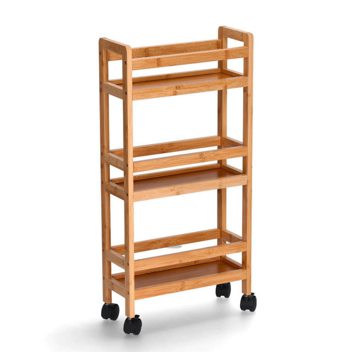 Bild 1 von Zeller Present Beistellregal, Natur, Holz, Holzwerkstoff, 36x15.5x74 cm, Kinder- & Jugendzimmer, Jugendmöbel