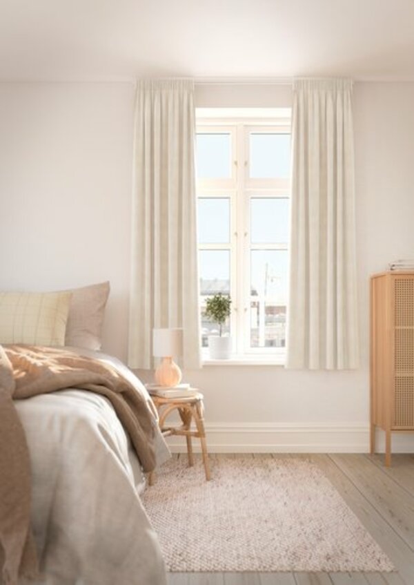 Bild 4 von Dekoschal AUSTRA 1x140x175 Samt beige