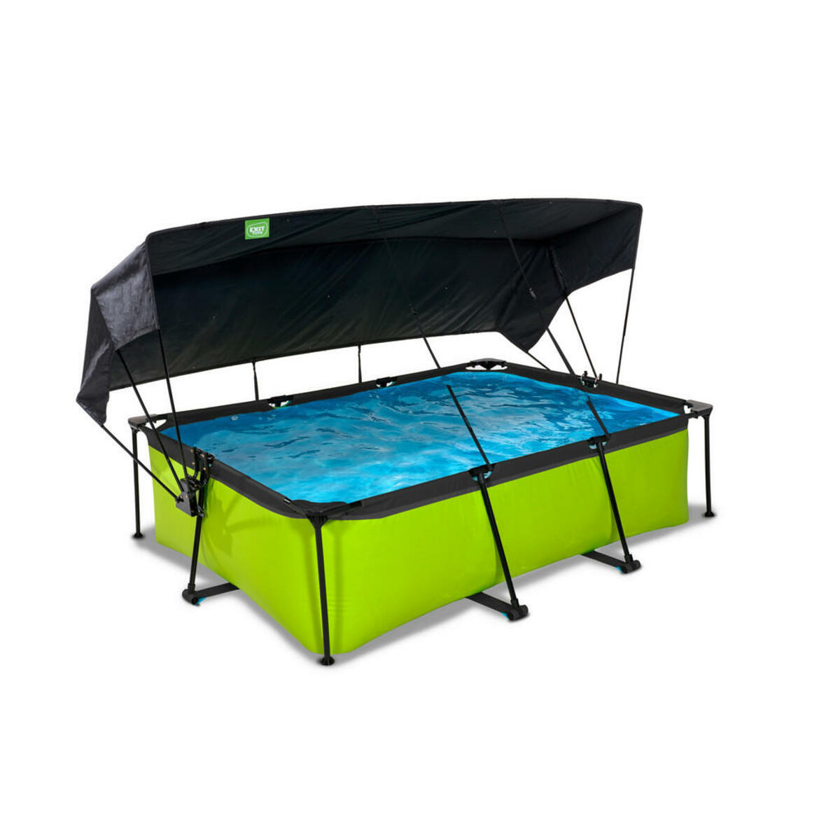 Bild 1 von Exit Pool-Set, Grün, Kunststoff, 150x65x220 cm, CE, Freizeit, Pools und Wasserspaß, Pools, Aufstellpools