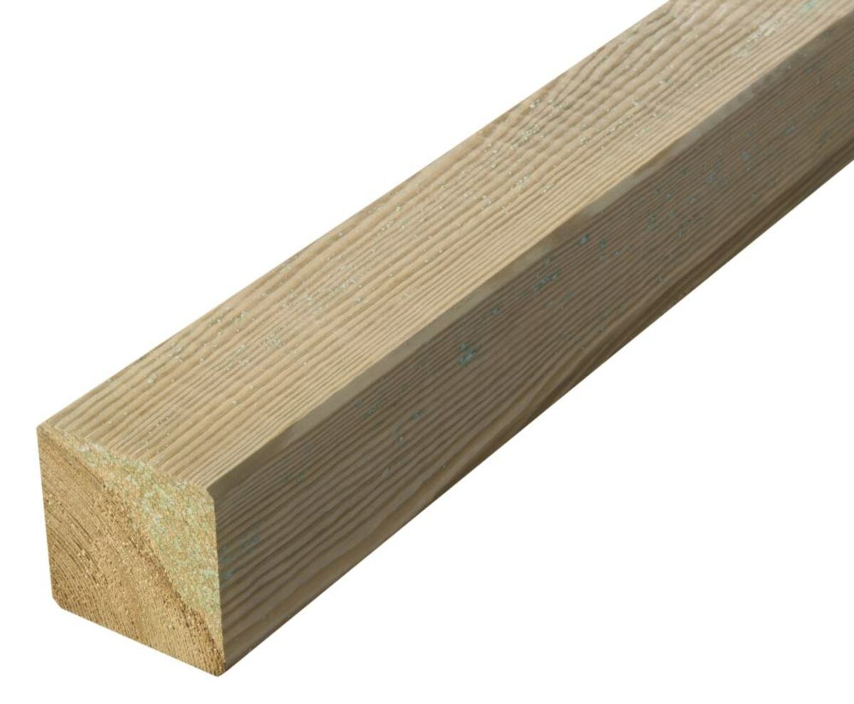 Bild 1 von Kantholzpfosten 200 cm, 70 x 70 mm, kesseldruckimprägniert