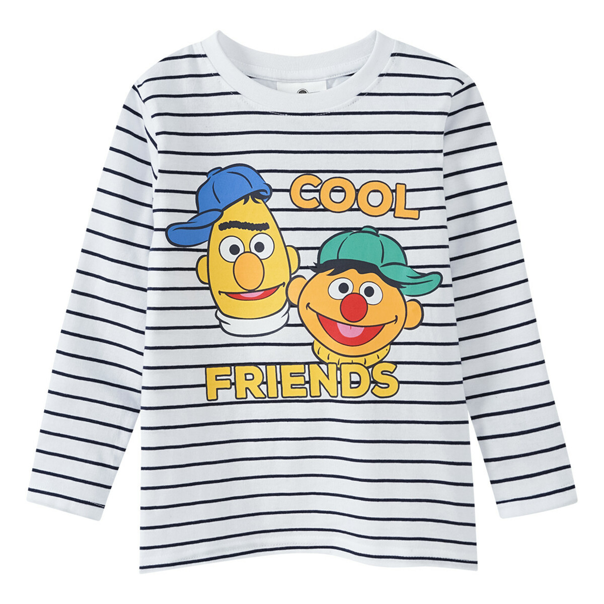 Bild 1 von Sesamstraße Langarmshirt mit Ernie und Bert WEISS