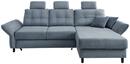 Bild 1 von Wohnlandschaft Brizzini Hellblau Chenille, Hellblau