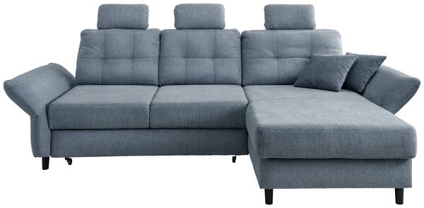 Bild 1 von Wohnlandschaft Brizzini Hellblau Chenille, Hellblau