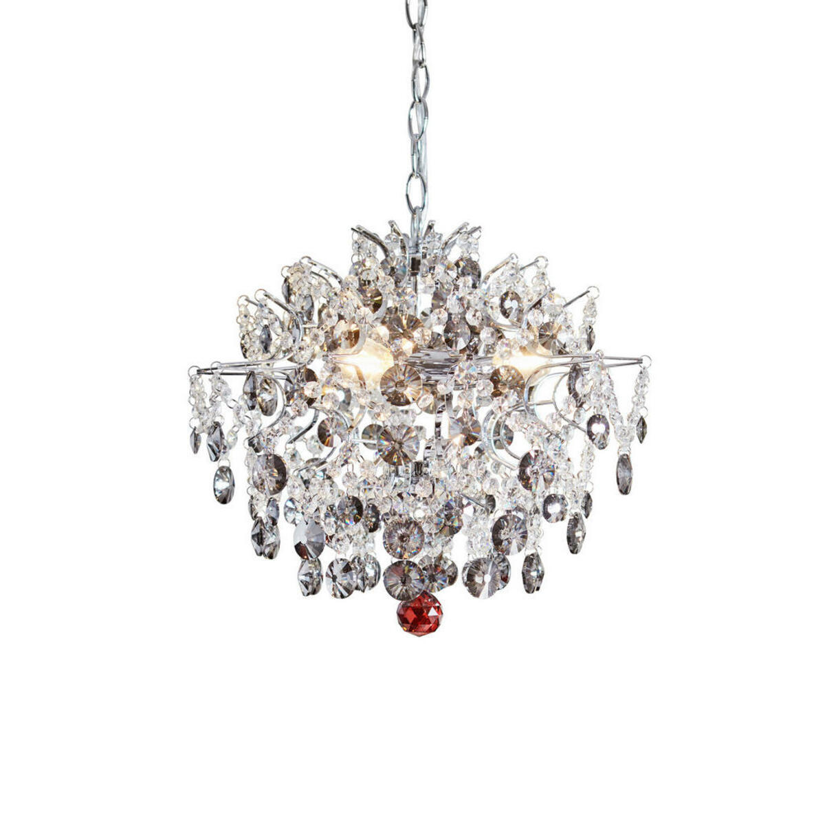 Bild 1 von Markslöjd Kronleuchter, Klar, Glas, oval,oval, 42 cm, CE, höhenverstellbar, Lampen & Leuchten, Innenbeleuchtung, Hängelampen