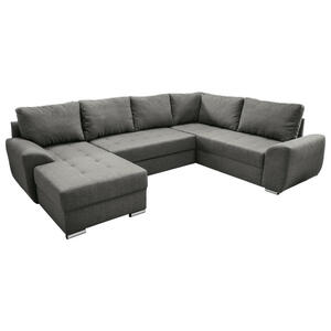 Livetastic Wohnlandschaft, Anthrazit, Textil, Uni, U-Form, 292x218 cm, Made in Europe, Liegefunktion, Wohnzimmer, Sofas & Couches, Wohnlandschaften, Wohnlandschaften in U-Form