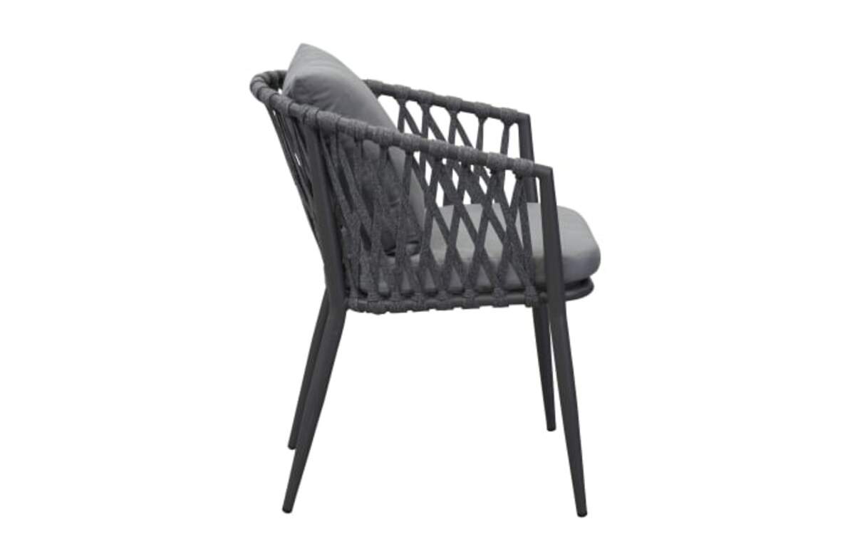 Bild 3 von Gartenstuhl Sunrepo, Kissen grau, Metallgestell in anthrazit