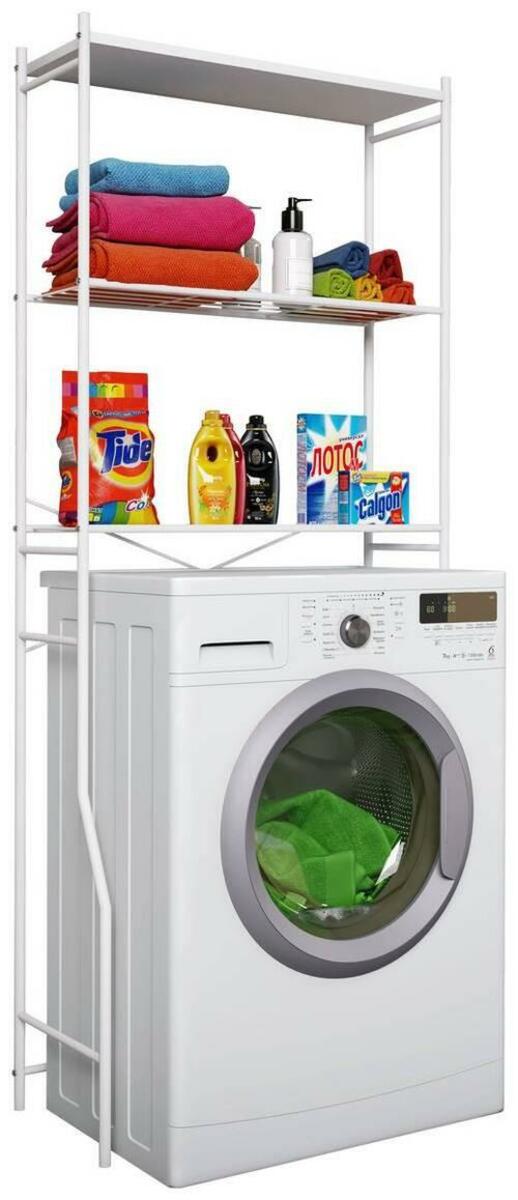 Bild 1 von Waschmaschinenschrank ''Tubas'', in Weiß, Weiß