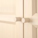 Bild 3 von BILLY  Bücherregal mit Türen, Birkenachbildung 80x30x202 cm