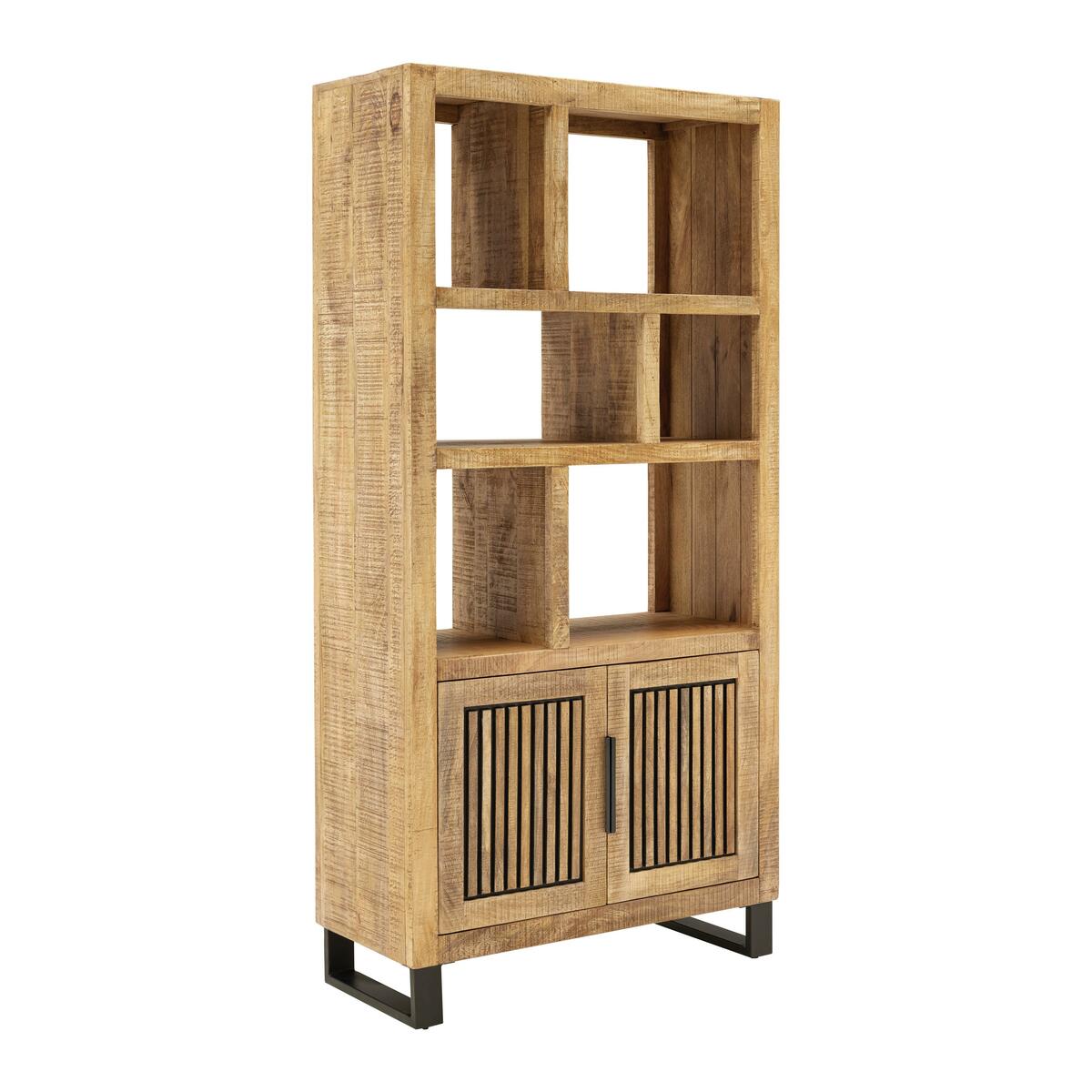 Bild 1 von Regal Everest in Naturfarben/Schwarz, Naturfarben, Schwarz