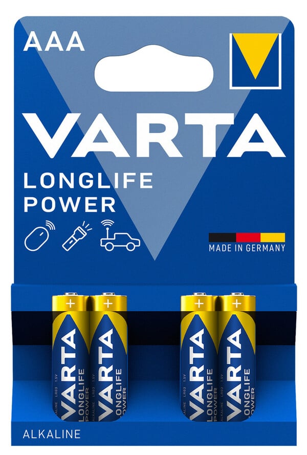 Bild 1 von Varta Longlife Power Micro AAA 4ST