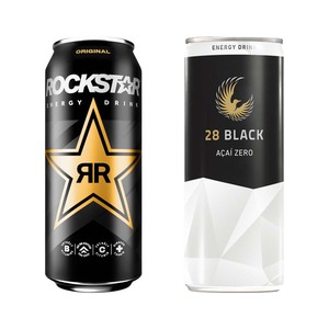 ROCKSTAR oder 28 BLACK ENERGY DRINK versch. Sorten, koffeinhaltig,  je 0,25 – 0,5-l-Dose  zzgl. 0,25 Pfand,  Niedrigster Gesamtpreis der letzten 30 Tage: 0,88 €