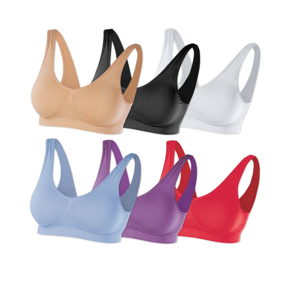 Bild 1 von SLIMmaxx Super-BH 6er-Set versch. Größen -36/38 (M)