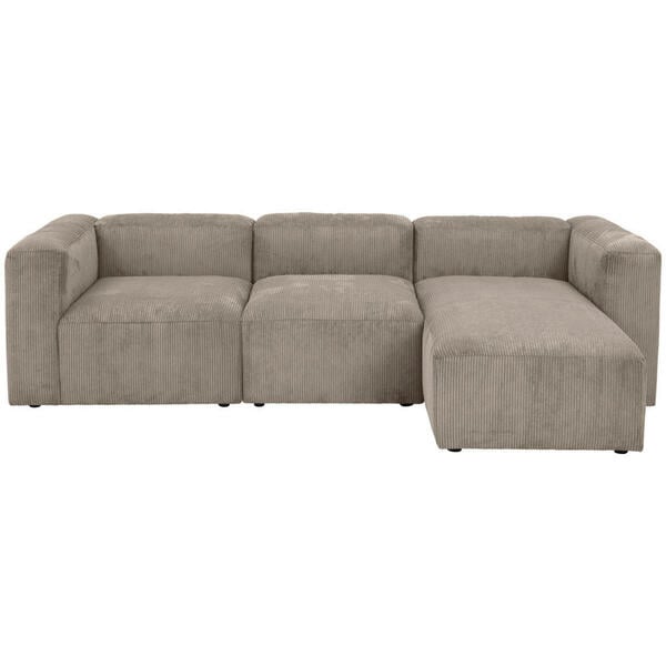 Bild 1 von Max Winzer Ecksofa, Taupe, Textil, 4-Sitzer, 275x160 cm, Goldenes M, Made in Germany, Rücken echt, Armteil links, Wohnzimmer, Sofas & Couches, Wohnlandschaften