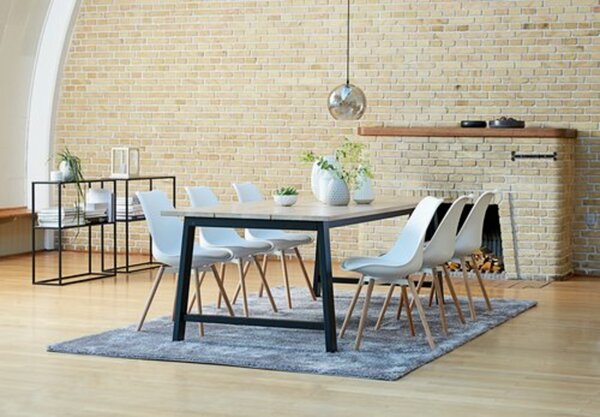 Bild 2 von Konsolentisch VIRUM 26x80 mit Ablage schwarz