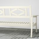 Bild 3 von BONDHOLMEN  2er-Sofa/außen, weiß/beige 139x81x73 cm