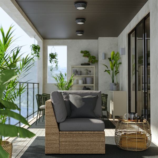 Bild 2 von SOLLERÖN  Eckelement mit Kissen