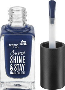 trend !t up Nagellack Super Shine & Stay Nail Polish dark blue 785