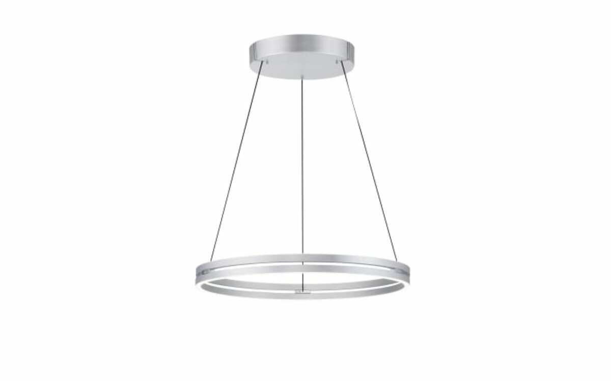 Bild 1 von LED-Pendelleuchte Pure E-Clipse, aluminiumfarbig, 240 cm