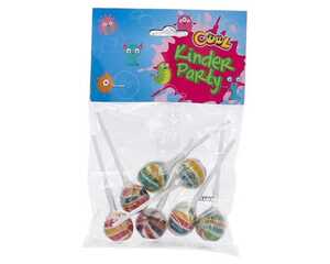 Lolly rund Kinderparty