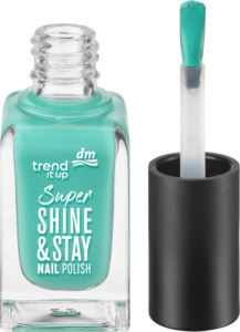 trend !t up Nagellack Super Shine & Stay Nail Polish turquoise 735