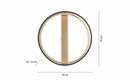 Bild 3 von LED-Deckenleuchte Q-Beluga, messing, 59,5 cm