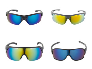 CRIVIT Sportbrille mit Wechselgläsern / Kinder-Sportbrille