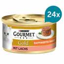 Bild 1 von GOURMET Gold Raffiniertes Ragout mit Lachs 24x85g