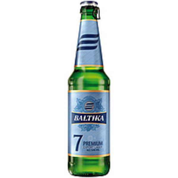 Bild 1 von Export Lager Bier "Baltika Premium Nr.7", 5,4% vol.