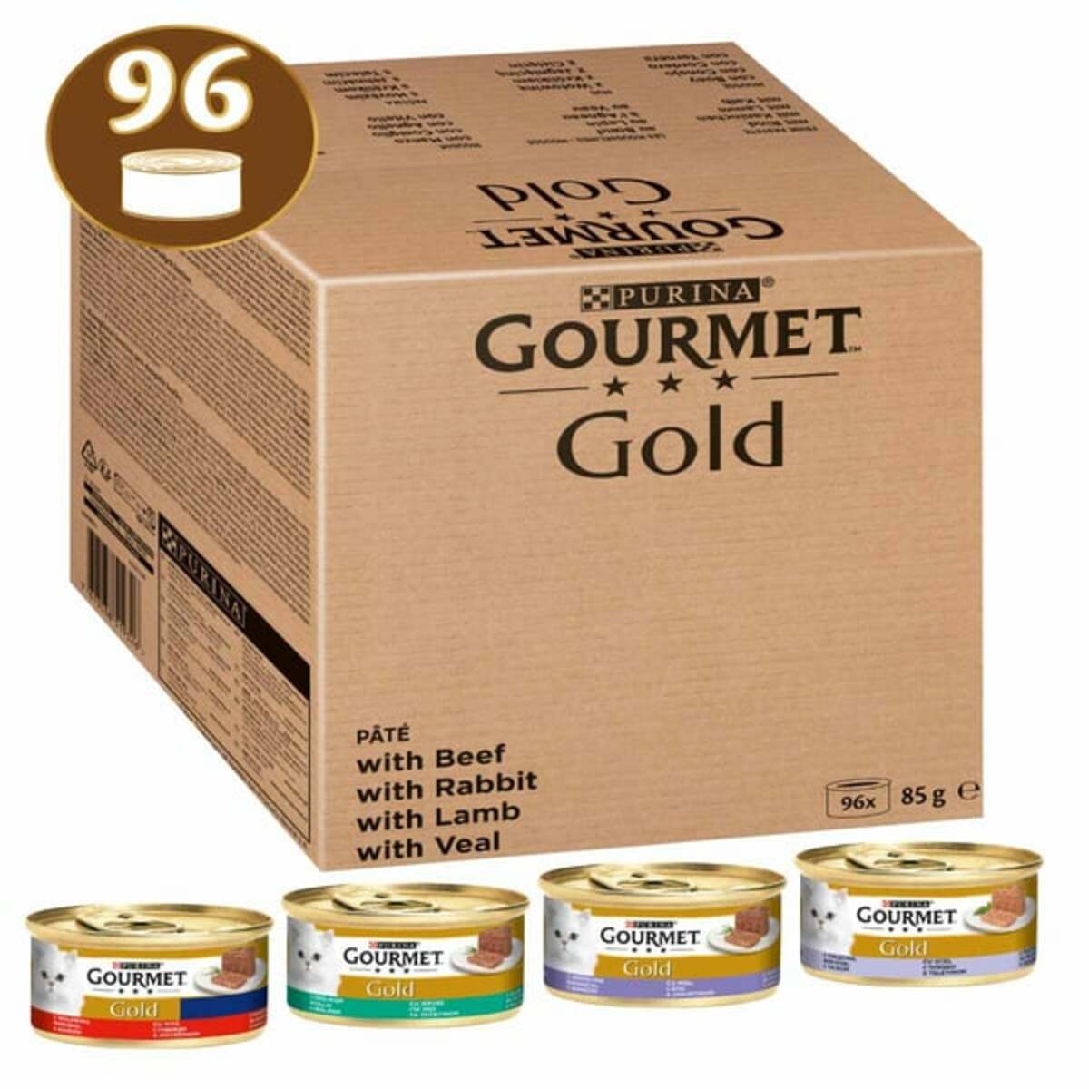 Bild 1 von GOURMET Gold Feine Pastete Mixpaket 96x85g