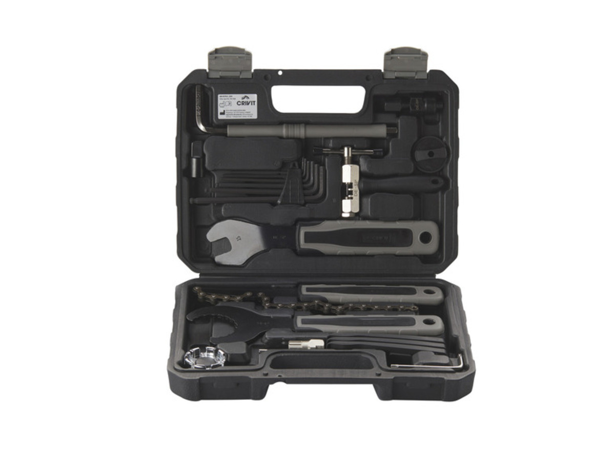 Bild 1 von CRIVIT Fahrradwerkzeugkoffer-Set, 20-teilig, zur Reparatur und Wartung