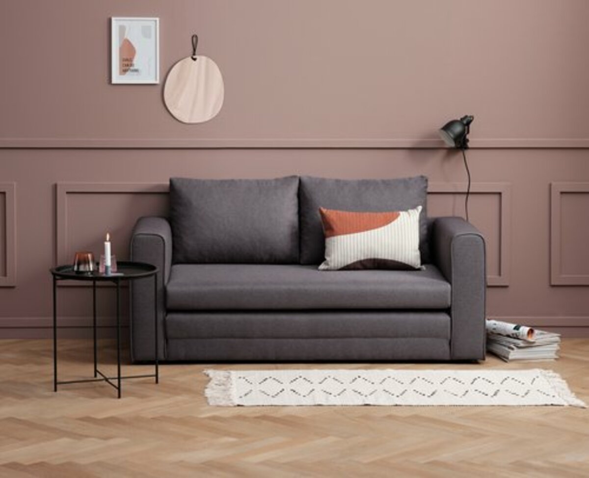 Bild 2 von Schlafsofa SKILLEBEKK Stoff dunkelgrau