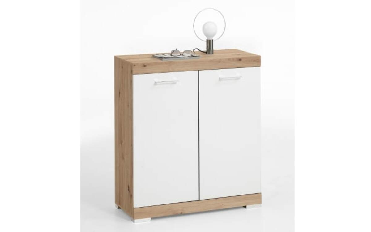 Bild 2 von Kommode Bristol 1, Artisan Eiche-Nachbildung/weiß