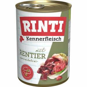 Rinti Kennerfleisch mit Rentier 12x800g
