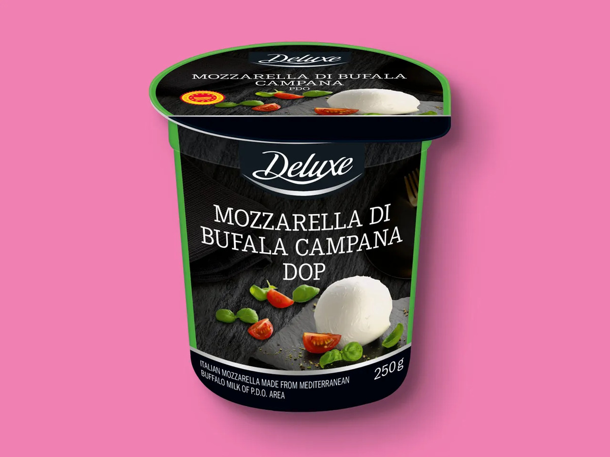 Bild 1 von Deluxe Mozzarella di Bufala Campana DOP, 
         250 g