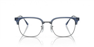 Ray-Ban NEW CLUBMASTER 0RX7216 8379 Kunststoff Panto Transparent/Blau Brille online; Brillengestell; Brillenfassung; Glasses; auch als Gleitsichtbrille