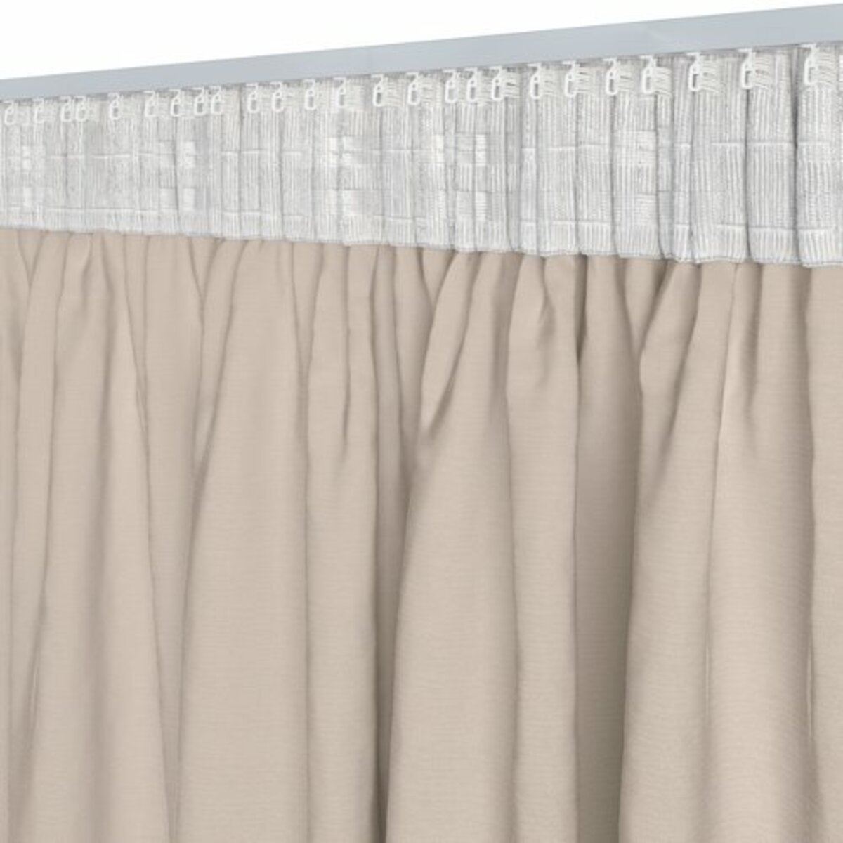 Bild 3 von Dekoschal AUSTRA 1x140x175 Samt beige