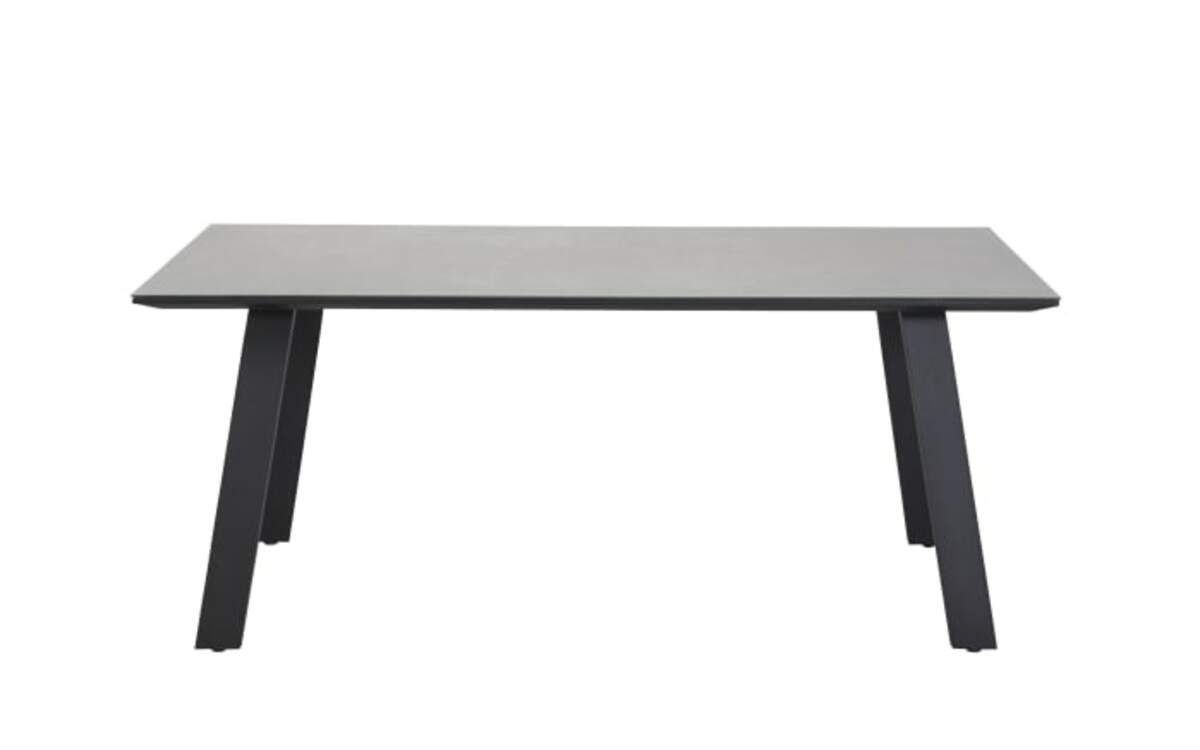 Bild 2 von Garten-Esstisch Sunrest, Gestell anthrazit, Tischplatte grau