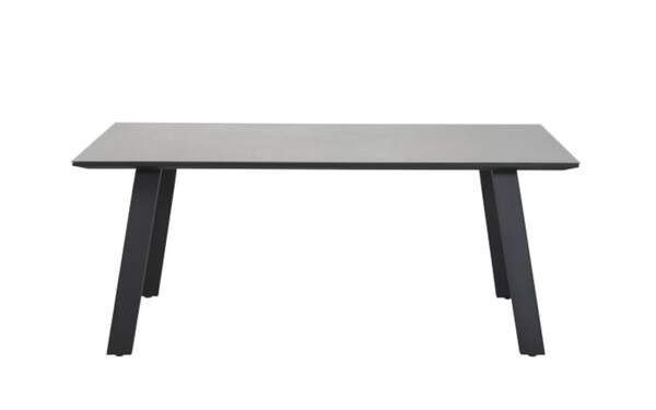 Bild 2 von Garten-Esstisch Sunrest, Gestell anthrazit, Tischplatte grau