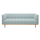 Bild 1 von Joka Bigsofa, Blau, Grün, Textil, Eiche, 220x77x120 cm, Typenauswahl, Stoffauswahl, Wohnzimmer, Sofas & Couches, Sofas, Bigsofas