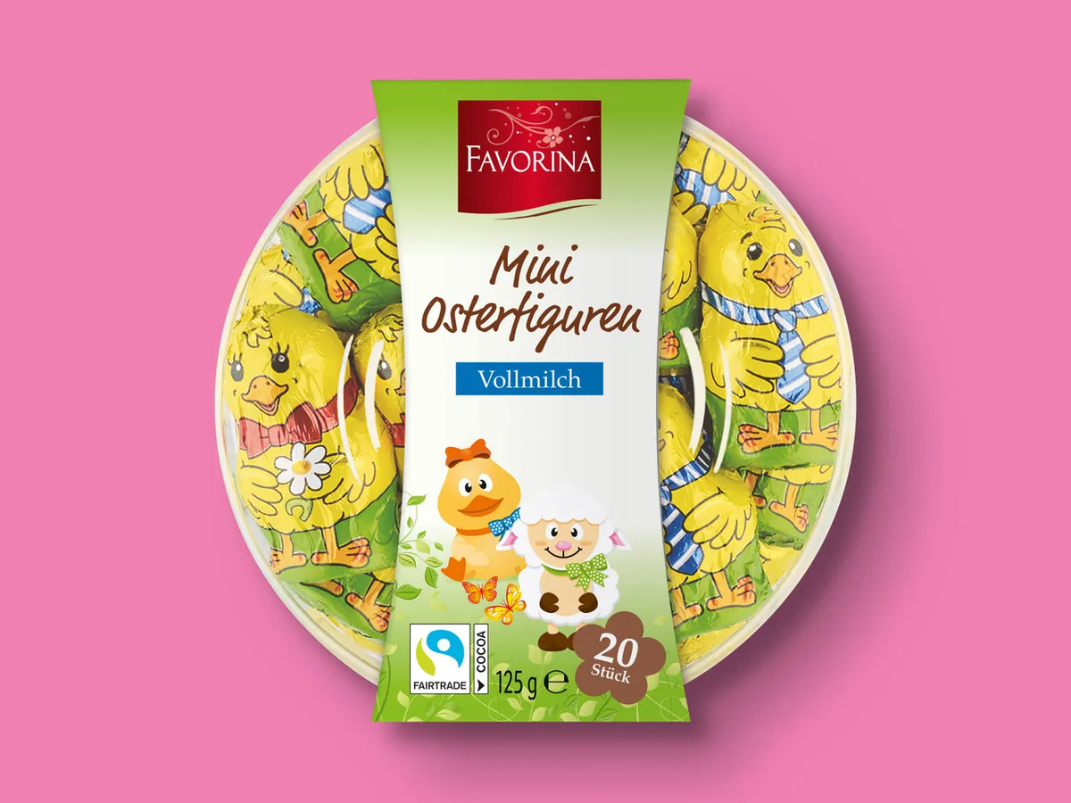 Bild 1 von Favorina Oster-Mini-Figürchen, 
         125 g