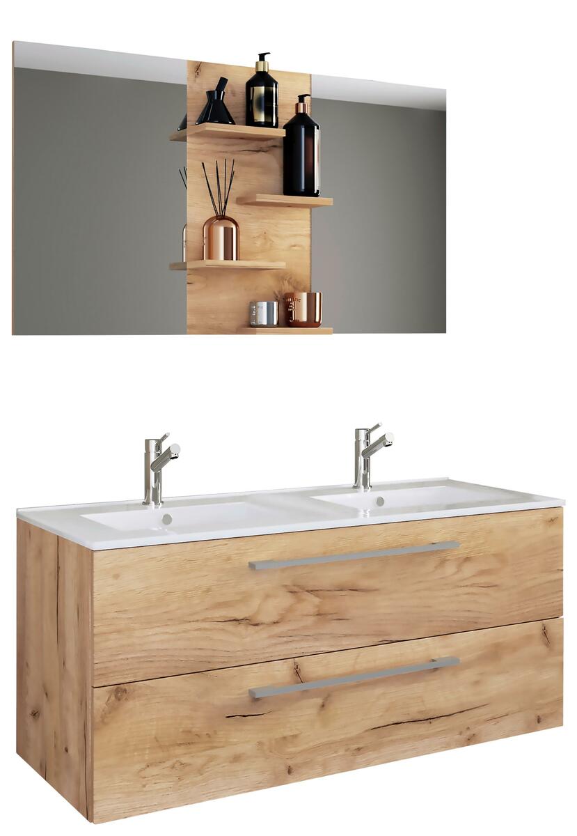 Bild 1 von Badezimmer ''Budasi'', in Honigeiche, Honigeiche