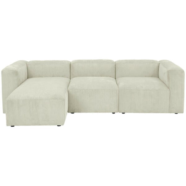 Bild 1 von Max Winzer Ecksofa, Creme, Textil, 4-Sitzer, 275x160 cm, Goldenes M, Made in Germany, Rücken echt, Armteil links, Wohnzimmer, Sofas & Couches, Wohnlandschaften