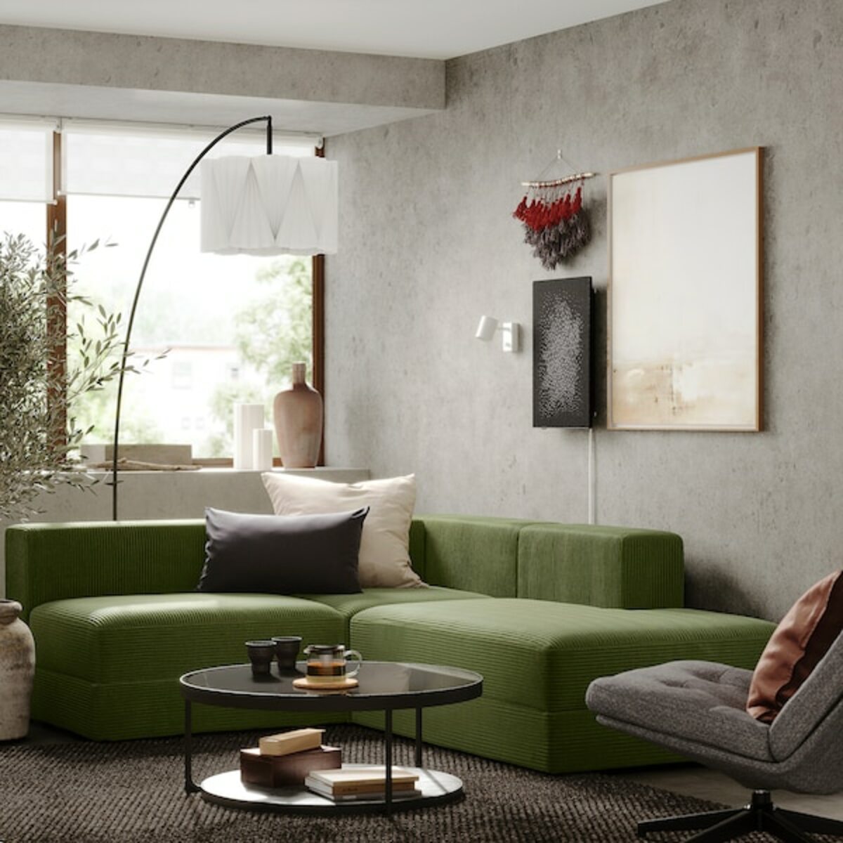 Bild 2 von JÄTTEBO  Modulecksofa 2,5-sitzig + Récamiere