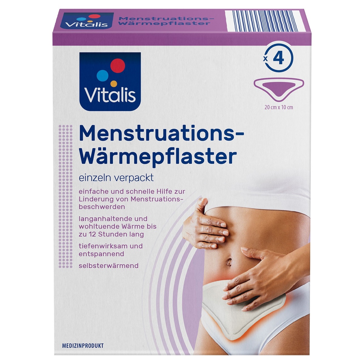 Bild 1 von VITALIS Selbsterwärmende Wärmepads, 4er-/6er-Packung