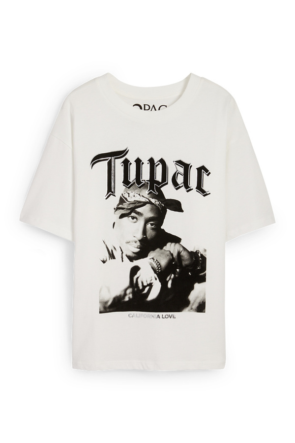 Bild 1 von C&A Tupac-Kurzarmshirt, Weiß, Größe: 128