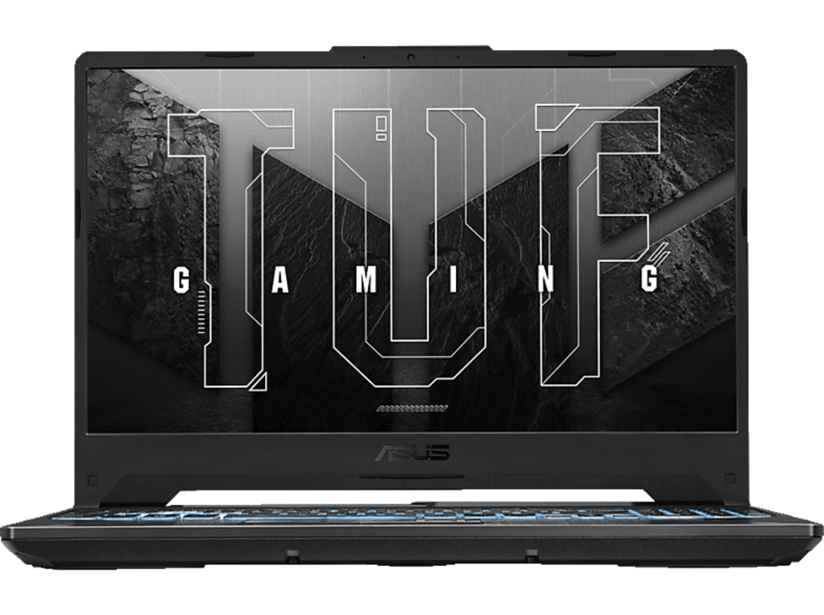 Bild 1 von ASUS TUF Gaming F15 FX506HC-HN436W, Notebook, mit 15,6 Zoll Display, Intel® Evo™ Plattform, Core™ i5,i5-11400H Prozessor, 16 GB RAM, 512 SSD, NVIDIA GeForce RTX™ 3050, Schwarz, Windows 11 Home
