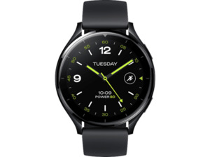 XIAOMI Watch 2 Smartwatch Aluminiumlegierung Thermoplastisches Polyurethan, 20 mm, Black, Black