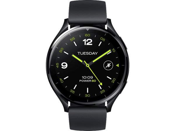Bild 1 von XIAOMI Watch 2 Smartwatch Aluminiumlegierung Thermoplastisches Polyurethan, 20 mm, Black, Black